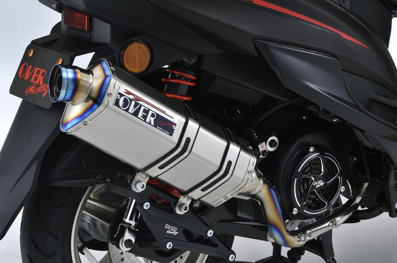 シグナスX 4型5型 ガレージバル 80パイ マフラー シグナスX4・5型ガレージバル80Πマフラー シグナスX 4型 ガレージバル